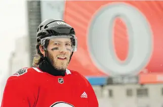  ?? JANA CHYTILOVA/GETTY IMAGES ?? Ottawa forward Mike Hoffman is one of the Senators’ most valuable assets on the NHL trade market. The club sits 29th overall in the league standings.