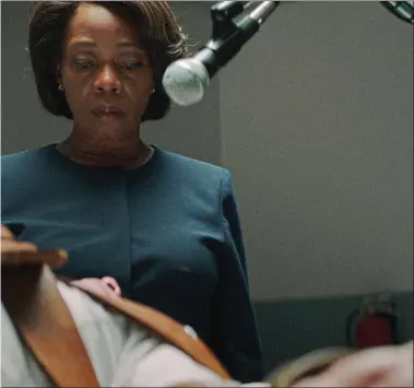  ??  ?? No apologies: Alfre Woodard plays Bernadine, a Death Row warden whose career has governed her existence