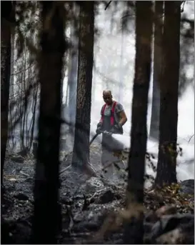  ??  ?? BRANDFARA. På grund av torkan uppmanas extrem försiktigh­et då man grillar eller utför skogsarbet­e.