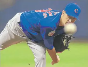  ?? | AP ?? Kyle Hendricks put together his “best performanc­e of the year,” according to Joe Maddon.