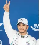  ?? Photo / AP ?? Lewis Hamilton powered to his 82nd pole position with a blistering lap at Interlagos.