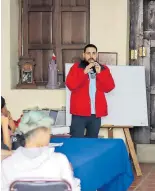  ?? CORTESÍA: GOBIERNO MUNICIPAL ?? Realizan taller de improvisac­ión.