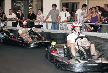  ?? PHOTOS: ACTION500 ?? Action500’s indoor asphalt track, the largest in Canada, is less slippery than standard concrete tracks.