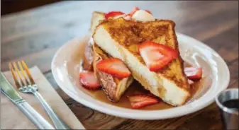  ?? C+N CREATIVE ?? Growing up, there wasn’t a week when Wise Sons’ co-founders Evan and Ari Bloom didn’t enjoy challah French toast. It’s still a favorite today.