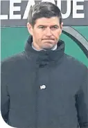  ??  ?? Steven Gerrard in Vienna
