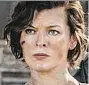  ??  ?? Milla Jovovich