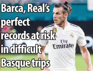  ?? Real Madrid star striker, Gareth Bale ??