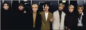  ?? JORDAN STRAUSS — INVISION/AP ?? South Korean K-pop band BTS, at the Grammy Awards in Los Angeles in 2020, has entered a global partnershi­p with McDonald’s. The logo is at left.