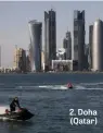  ??  ?? 2. Doha (Qatar)