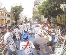  ?? REPRODUÇÃO ?? Cordão da Bola Preta foi eleito o melhor bloco de rua em 2017