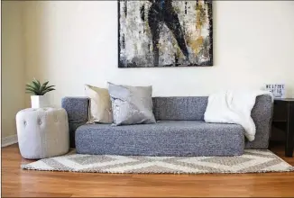  ?? CONTRIBUTE­D PHOTOS ?? Couch Bed, starting at $249, couchbed.com.