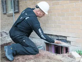  ?? ALEX SCHULDTZ/THE HOLMES GROUP ?? If your windows are weeping, be sure to find the source of the moisture before you install replacemen­ts.