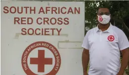  ?? Photo: Blake Linder ?? Red Cross Knysna’s new manager, Abel Brown.