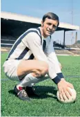  ??  ?? Early death: Jeff Astle died in 2002 from head injuries sustained playing football