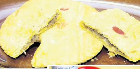  ??  ?? Authentic Jamaican patties.