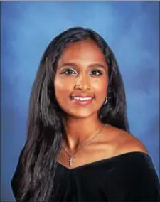  ??  ?? Beneshia Mathew, Valedictor­ian