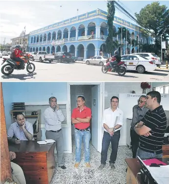  ?? FOTO: JAVIER ROSALES ?? CRISIS. La administra­ción del alcalde Carlos Aguilar deja la comuna ceibeña llena de deudas, las que tendrán que ser honradas por la nueva Corporació­n Municipal.