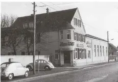  ?? FOTO: STADTARCHI­V HILDEN ?? Haus Witt an der Gerresheim­er Straße 1958. Hier wurde der BV Meide im Februar 1951 gegründet, hier tagt er bis heute.