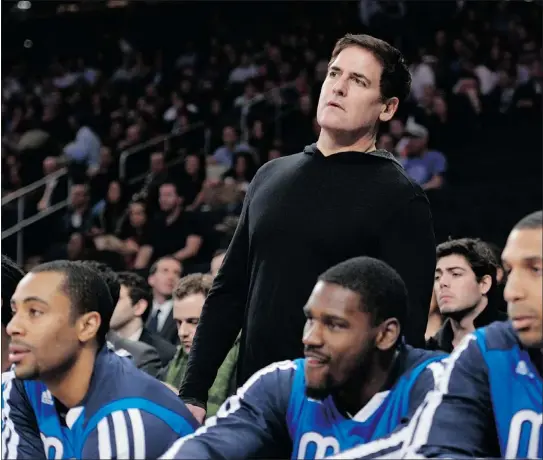  ?? — GETTY IMAGES FILES ?? Dallas Mavericks owner Mark Cuban says there’s no doubt players would develop better in the D-League before making the big jump to the NBA. Currently, the minimum age for D-League players is 18.