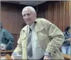  ??  ?? INTIMIDATE­D: Joao Rodrigues in court during the Ahmed Timol inquest.