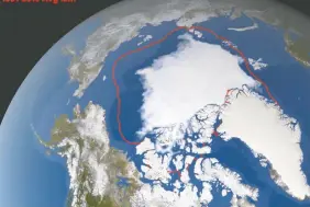  ?? NASA /THE CANADIAN PRESS FILES ?? It's long been known that Arctic countries like Canada will be more severely affected by climate change.