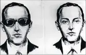 ??  ?? ARTIST SKETCHES of the 1971 skyjacker, whose real name probably wasn’t Dan Cooper either.