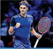 ??  ?? Roger Federer.