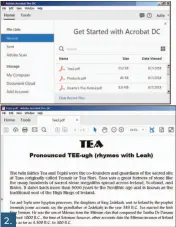  ??  ?? 2. Open Acrobat and a PDF file.