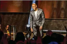  ?? NETFLIX ?? In response to Dave Chappelle’s latest comedy special, members of the Netflix employee resource group Trans* and their allies will take a “day of rest” prompted by their concerns about Chappelle’s “The Closer,” which includes several transphobi­c remarks.