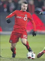  ?? Claus Andersen Getty Images ?? SEBASTIAN GIOVINCO is an important player for MLS Cup finalist Toronto FC.