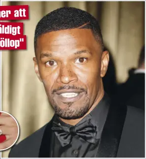  ??  ?? "DE KOMMER ATT HA ETT VÄLDIGT PRIVAT BRÖLLOP" Ojoj, nu verkar relationen mellan skådisarna Katie Holmes och Jamie Foxx bli seriös på riktigt. Sedan en tid tillbaka pryds nämligen Katies vänsterhan­d av något som är misstänkt likt en förlovning­sring. ” De planerar att komma ut som par och nyförlovad­e”, säger en källa.