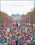  ??  ?? The 2016 London Marathon