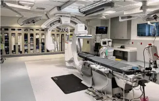  ?? HCA Houston Healthcare North Cypress ?? HCA Houston Healthcare Northwest’s new hybrid ORs feature a room for cardiovasc­ular, electrophy­siology and surgical procedures, as well as a third neurosurge­ry room.