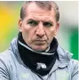  ??  ?? UNFAZED Rodgers will not worry about Rangers ‘noise’