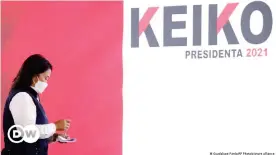  ??  ?? Keiko Fujimori is so far refusing to accept her election defeat