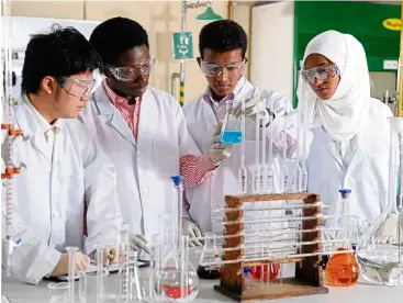  ??  ?? All good: Labs and facilities have been sanised to prepare for the students’ return - File photo