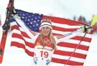  ?? JEFF SWINGER/USA TODAY SPORTS ?? Mikaela Shiffrin