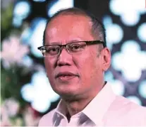  ?? AP FOTO ?? OVER DAP FUNDS. Former president Benigno Aquino III and former budget secretary Florencio Abad now face a case in relation to the Disburseme­nt Accelerati­on Fund.