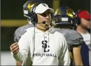  ?? (Special to the NWA Democrat-Gazette/David Beach) ?? Jeff Conaway, Shiloh Christian head football coach and athletic director, announced his resignatio­n Monday. Conaway is expected to be announced today as the head coach at The First Academy in Orlando, Fla.