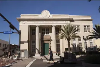  ?? GETTY IMAGES FILE PHOTO ?? It’s hard to avoid the Church of Scientolog­y’s influence in Clearwater, Fla., where it establishe­d its headquarte­rs.