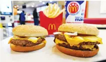  ??  ?? France is McDonald’s most profitable market outside the US, with more than 1,400 restaurant­s. (AP)