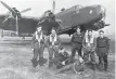  ?? SPECIALTO THE EXAMINER ?? Millbrook's 4th Line Theatre Presents David S. Craigís Bombers: Reaping the Whirlwind. Pictured: 466 Squadron Bomber Crew in front of Halifax Bomber.