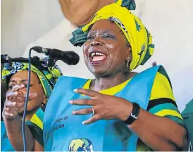  ?? /Sunday Times ?? Cabinet makers: While Nkosazana Dlamini-Zuma’s campaign to become ANC leader may be faltering, Cyril Ramaphosa’s bid may have been given a boost by the latest Cabinet reshuffle.