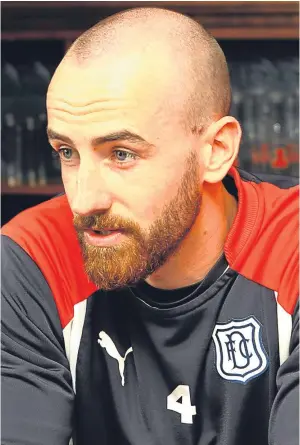  ?? SNS. ?? James Vincent says Dundee “owe it to ourselves” to beat Hamilton.