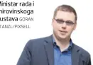  ?? GORAN STANZL/PIXSELL ?? Ministar rada i mirovinsko­ga sustava