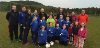  ??  ?? Calry U/ 12 Football team with management and supporters.