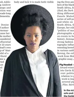  ??  ?? In the mix: Msaki will perform solo and as part of Msaki & the Golden Circle Tribe