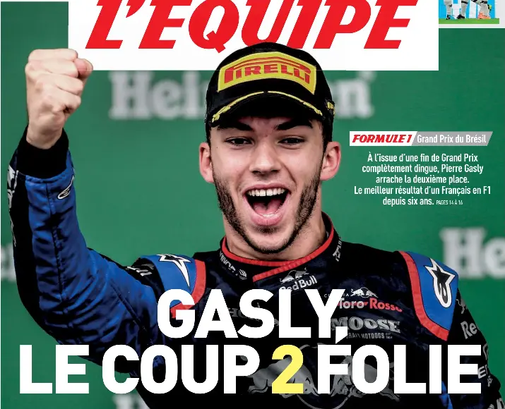 GASLY LE COUP 2 FOLIE - PressReader