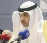  ??  ?? Minister of State for Cabinet Affairs Sheikh Mohammad Abdullah Al-Mubarak Al-Sabah