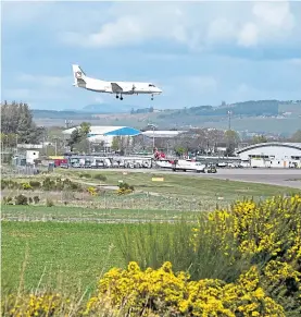  ??  ?? Loganair was able to respond to the collapse of Flybe